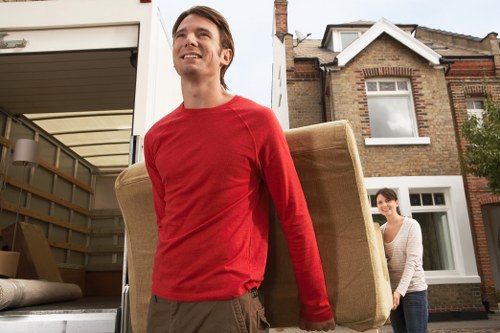 Secure household storage unit organization in Watford
