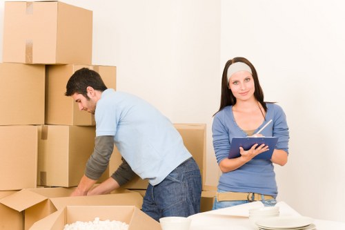 Organized storage solutions for home moving in Watford