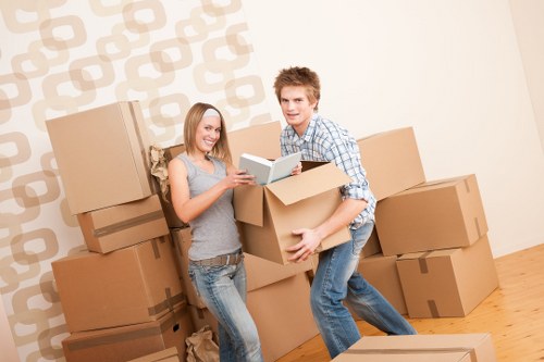 Customer choosing a trusted Watford Storage payment method